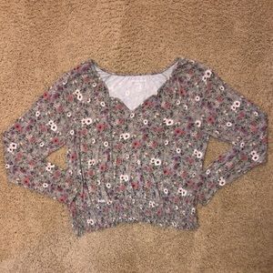 AMERICAN EAGLE FLORAL TOP